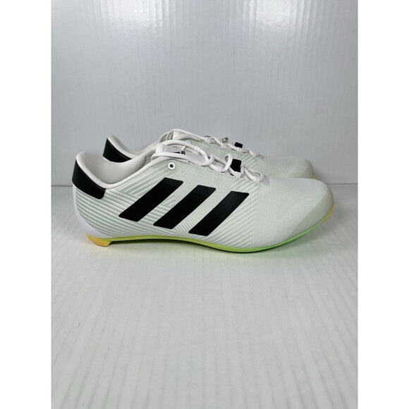 ADIDAS The Road Solar Cycling Shoes White Green GX1661 (Men 9 Women US 10) NEW - Picture 1 of 8
